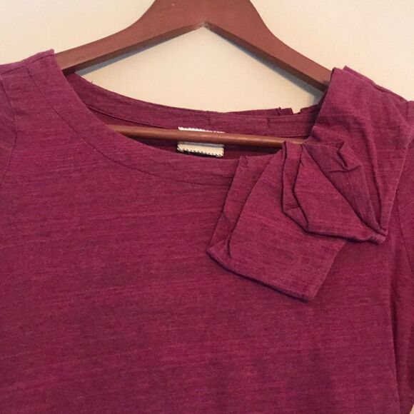 Anthro Postage Stamp Brand Scoop Neck Blouse - XS - Picture 2 of 7